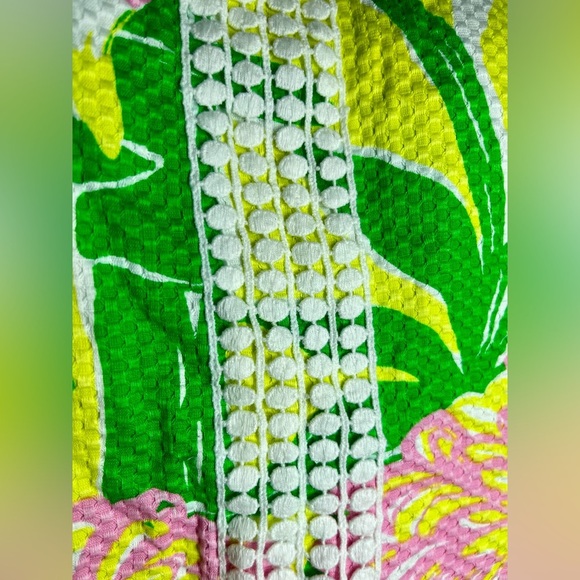 Lilly Pulitzer | Flamingo Dress Pink / Yellow | 20th Anniversary Target | 20W - Picture 2 of 6